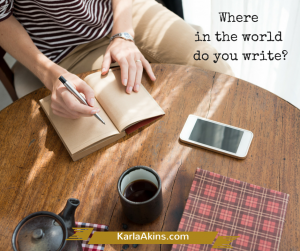 Where in the world do you write-